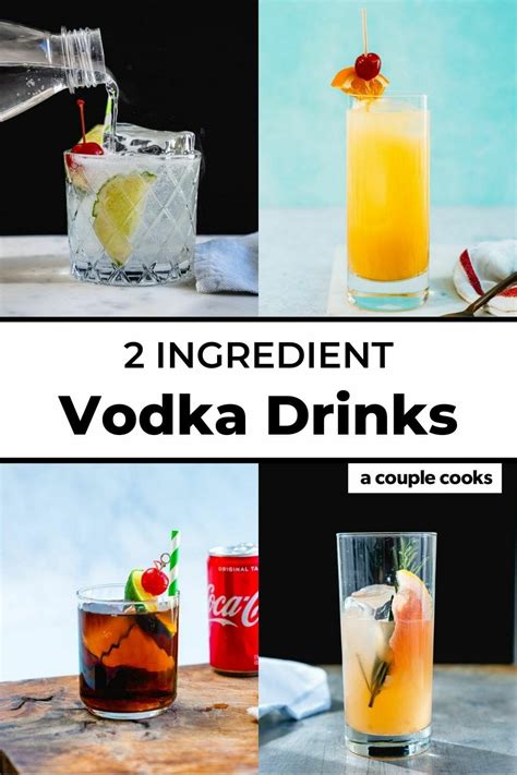 what soda goes well with vodka|2 ingredient vodka drinks.